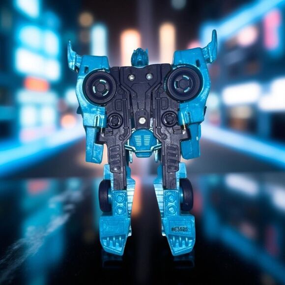 2016 Playskool Transformers Robots In Disguise One Step Changer Blurr Blue Car - Picture 2 of 4